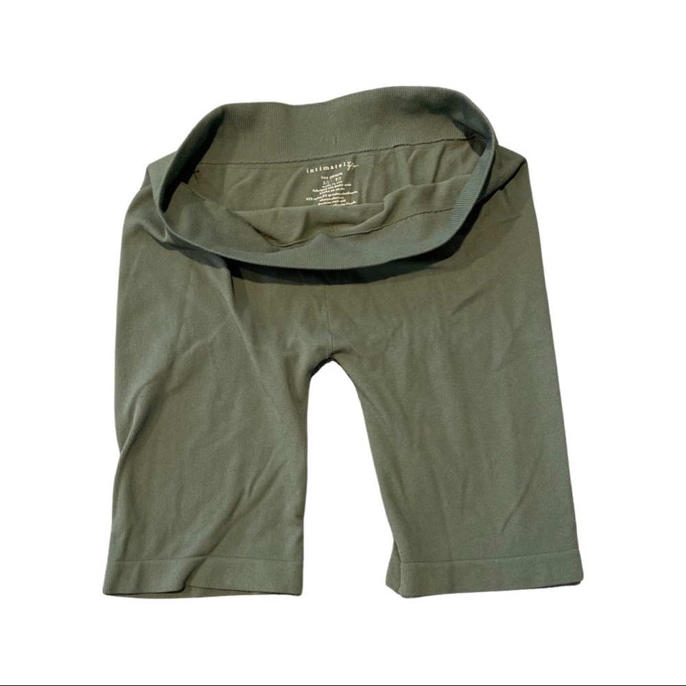 Free people seamless ribbed bike shorts